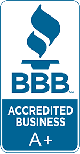BBB Accredited A+ Business